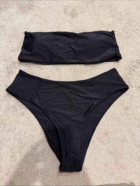 Amazon Other - Amazon Women’s Black Bandeau Bikini Set